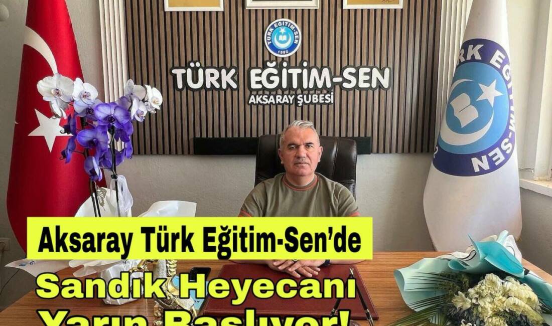 Türk Eğitim-Sen Aksaray Şubesi, 8. Olağan Genel Kurul öncesi delege