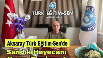 Türk Eğitim-Sen Aksaray Şubesi, 8. Olağan Genel Kurul öncesi delege