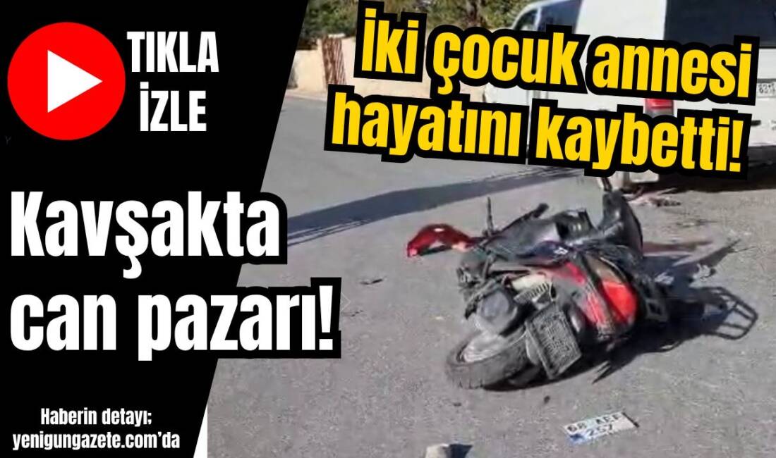 Aksarayda kamyonetle motosikletin çarpıştığı kazada ağır yaralanan iki çocuk
