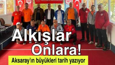 Aksaray A. Kadir Üçyıldız Huzurevi Bocce Takımı, Türkiye Bocce Ligi’nde