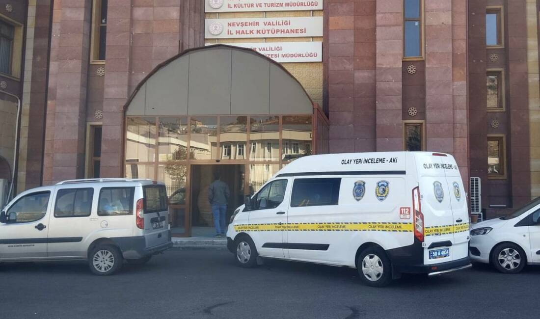 Nevşehir'de, yaşanan olayda Restorasyon ve Konservasyon Bölge Laboratuvarı'nda güvenlik görevlisi