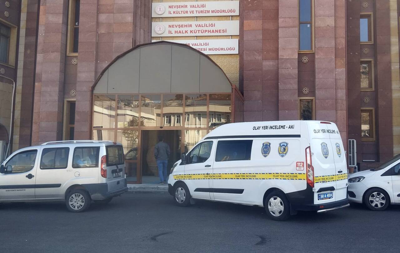 Nevşehir'de, yaşanan olayda Restorasyon ve Konservasyon Bölge Laboratuvarı'nda güvenlik görevlisi