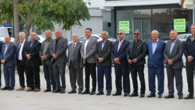 Aksaray'ın Eskil ilçesinde, muhtarların günü  düzenlenen resmi tören ve ardından