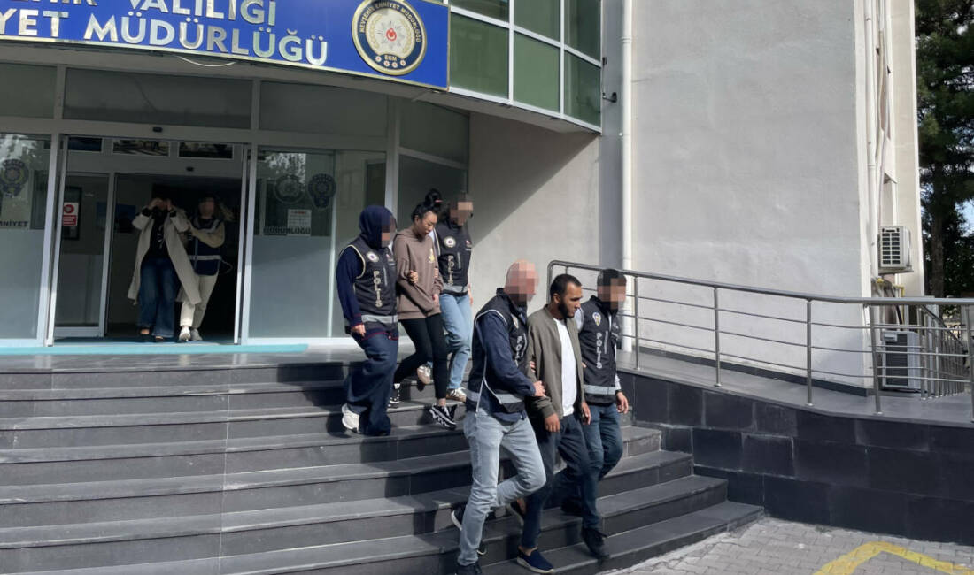 Nevşehir'deki Kapadokya Havalimanı'nda İl Emniyet Müdürlüğü ekipleri tarafından kıyma ve