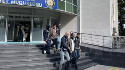Nevşehir'deki Kapadokya Havalimanı'nda İl Emniyet Müdürlüğü ekipleri tarafından kıyma ve
