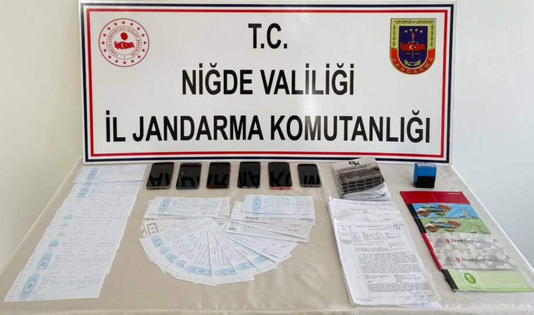 Niğde'nin Bor ilçesinde , İl Jandarma Komutanlığı ekipleri tarafından düzenlenen