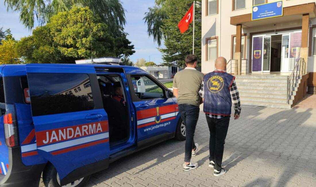 Kırşehir'de, İl Jandarma Komutanlığı ekipleri tarafından hakkında 37 yıl 6
