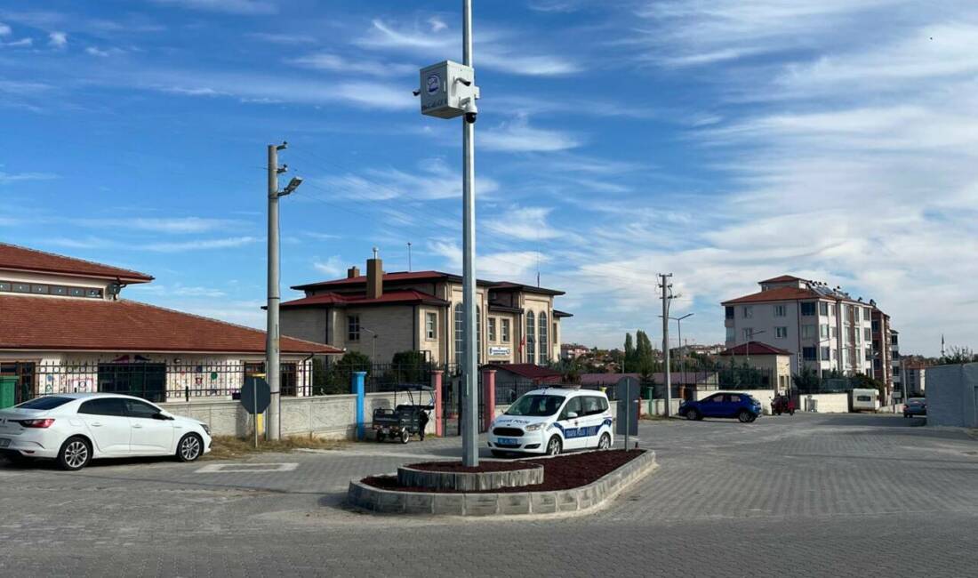 Ağaçören’de MOBESE sistemi yenilendi. 8 noktada kurulan 28 kamera ile