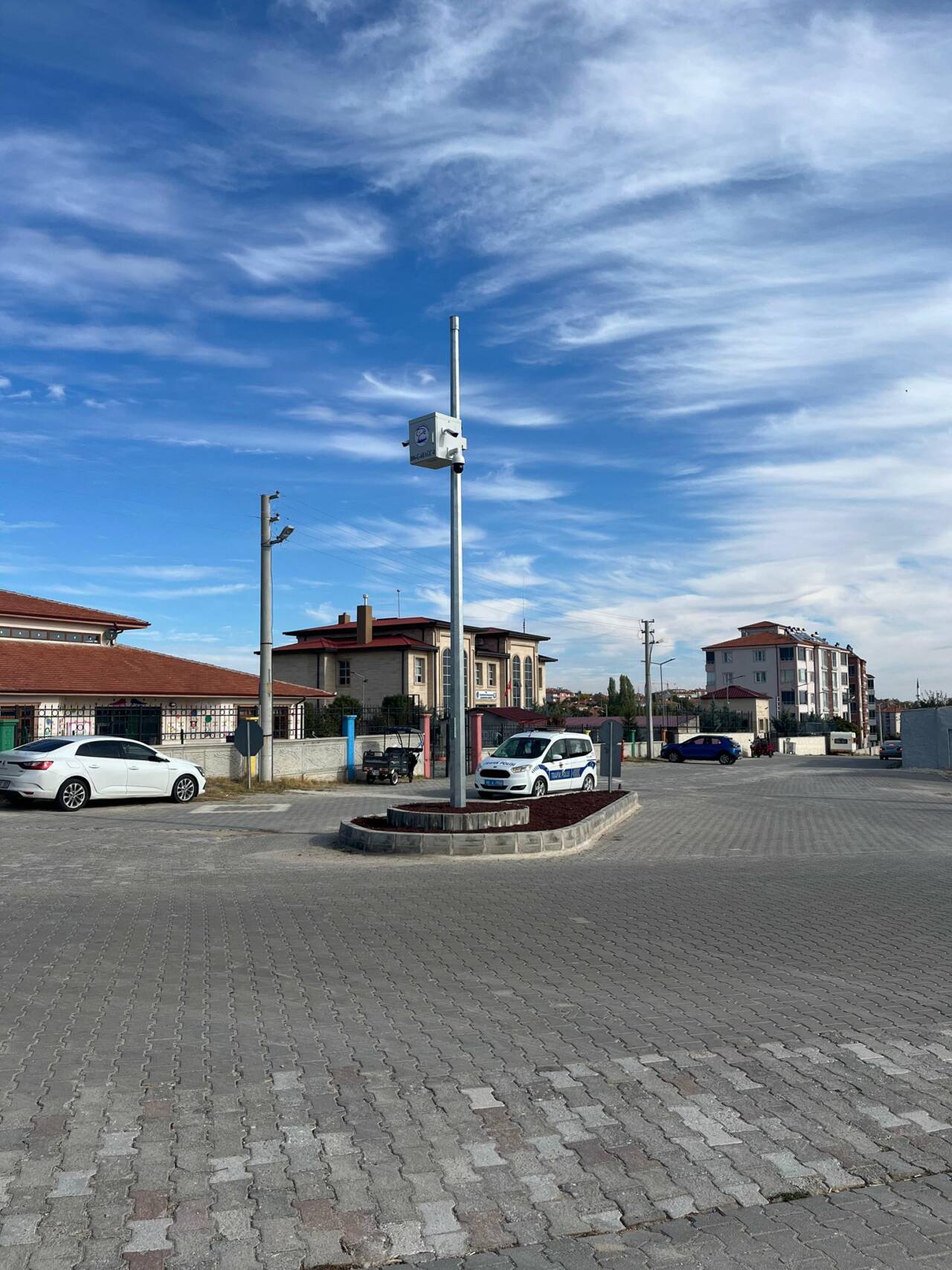 Ağaçören’de MOBESE sistemi yenilendi. 8 noktada kurulan 28 kamera ile