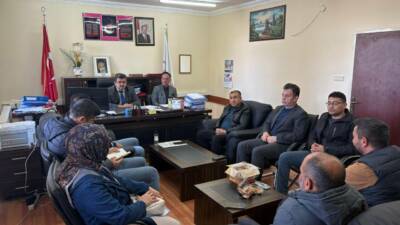 Ağaçören İlçe Millî Eğitim Müdürü Deniz Arslan başkanlığında, ilçedeki okul