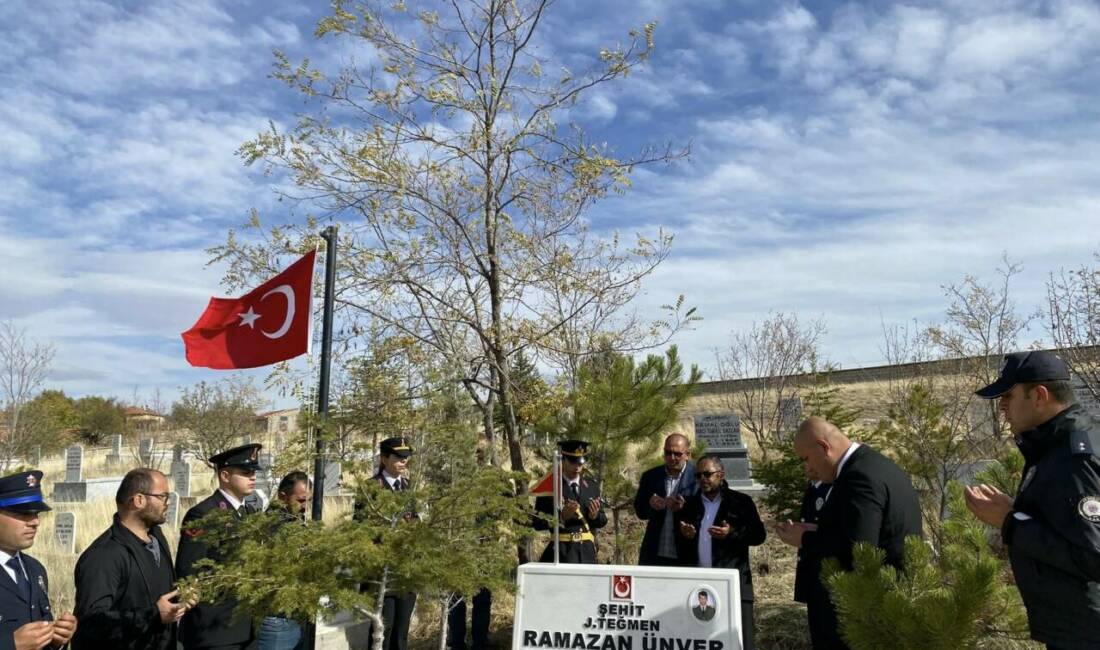 Ağaçören Kaymakamlığı tarafından, Şehit Jandarma Teğmen Ramazan Ünver’in şehadet yıldönümü