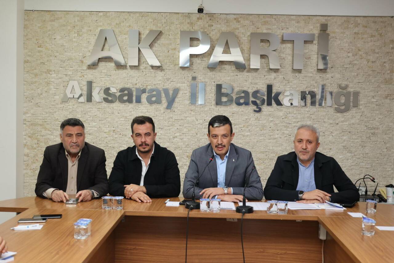 AK Parti Aksaray İl Başkanlığı’nın haftalık olağan il yönetim kurulu