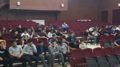 Aksaray Anadolu İmam Hatip Lisesi’nde öğrencilerin afet bilincini artırmak amacıyla