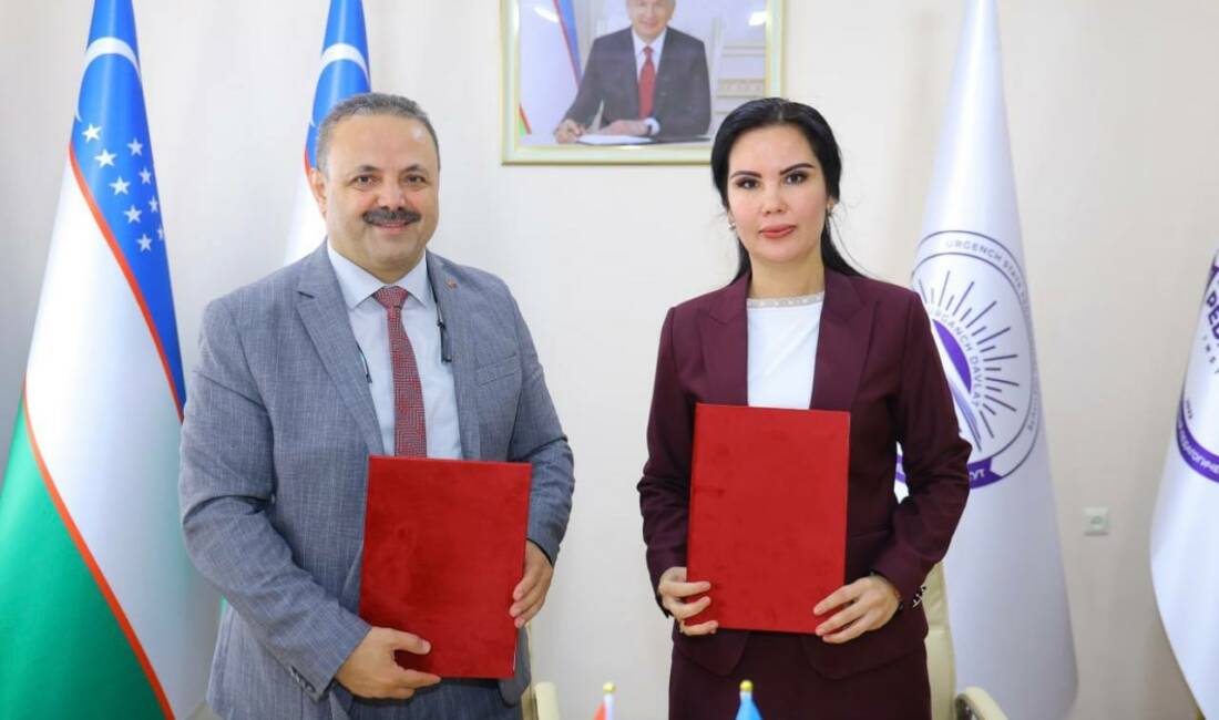 Aksaray Üniversitesi (ASÜ) ile Özbekistan’ın Urgenç Devlet Pedagoji Enstitüsü arasında