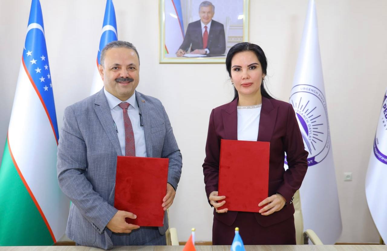 Aksaray Üniversitesi (ASÜ) ile Özbekistan’ın Urgenç Devlet Pedagoji Enstitüsü arasında
