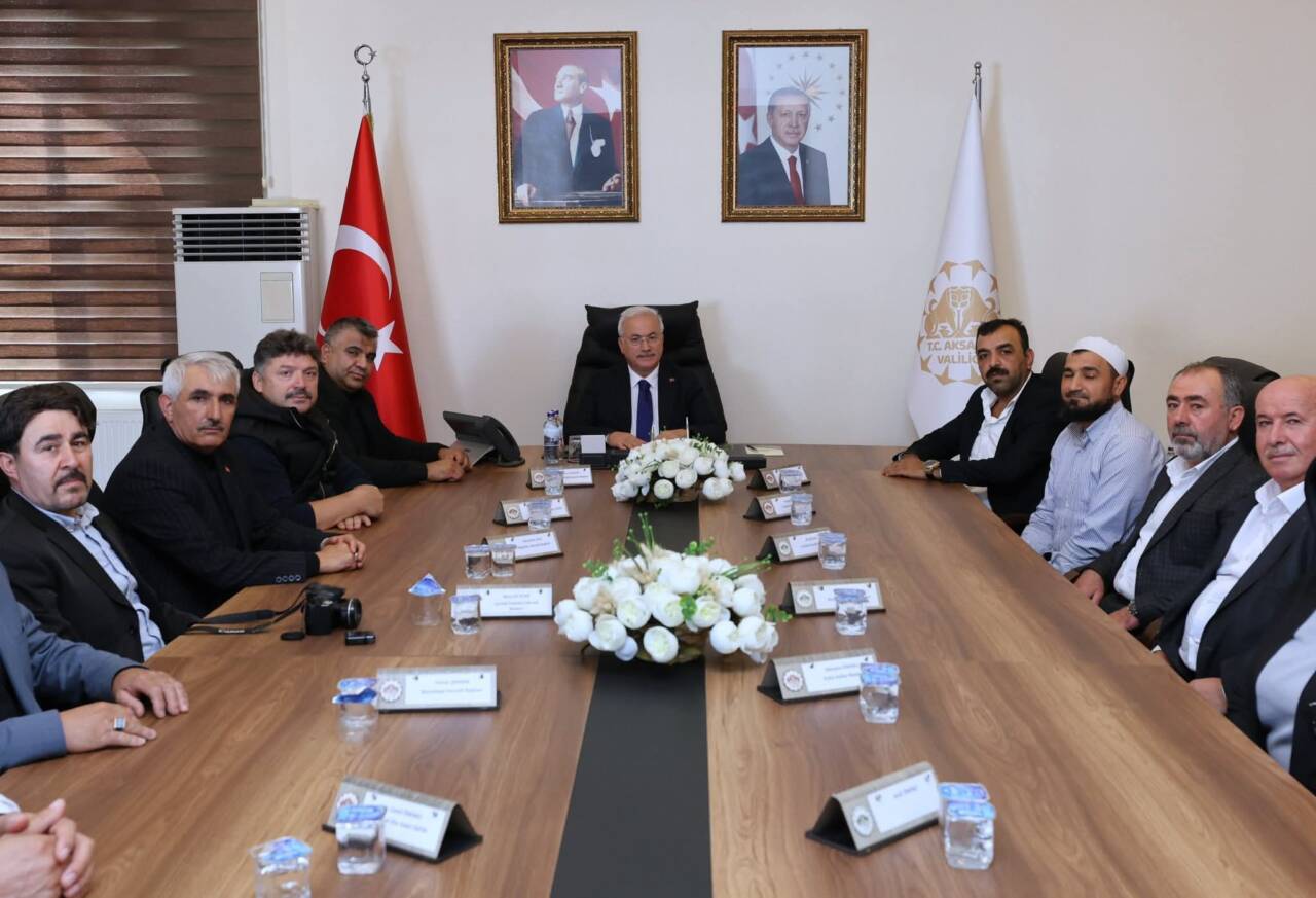 İstanbul’da gerçekleştirilecek Aksaray Tanıtım Günleri öncesinde Aksaray Dernekler Federasyonu Başkanı