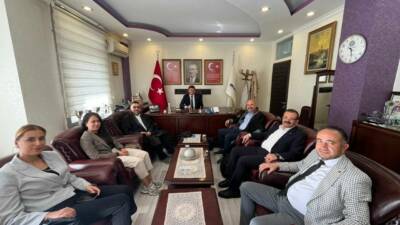 Aksaray Barosu’nda siyasi partiler arası nezaket ziyaretleri sürüyor. Baro Başkanı
