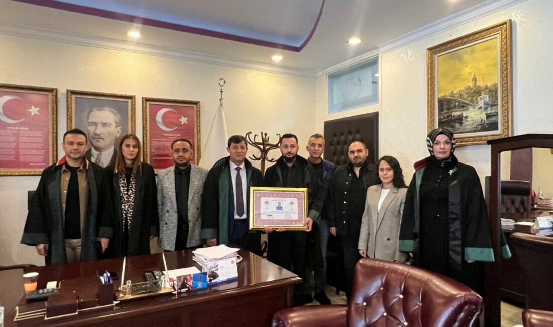 Aksaray Barosu’nda avukatlık stajını başarıyla tamamlayan Av. Taha Tahir Derin,