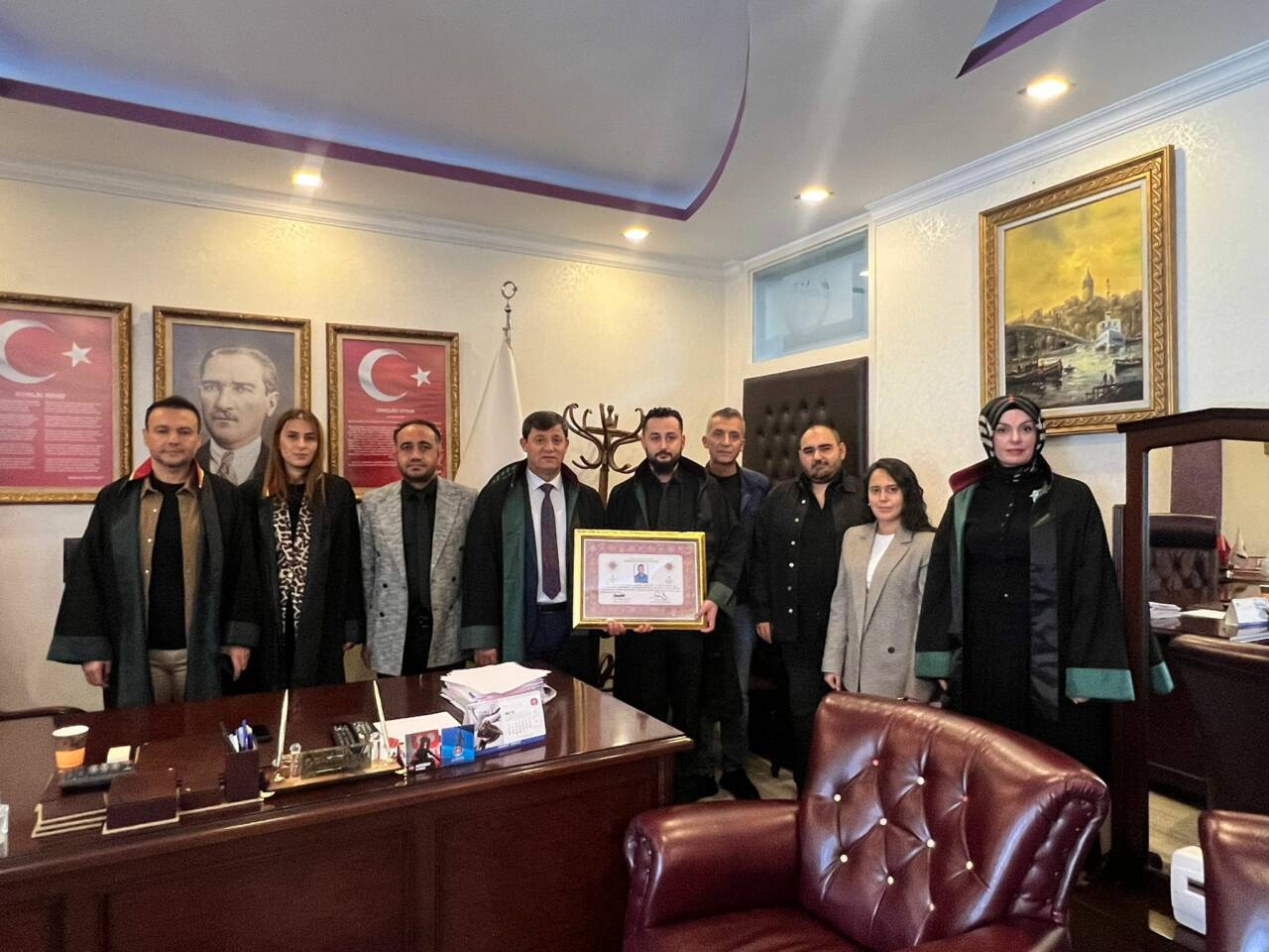 Aksaray Barosu’nda avukatlık stajını başarıyla tamamlayan Av. Taha Tahir Derin,