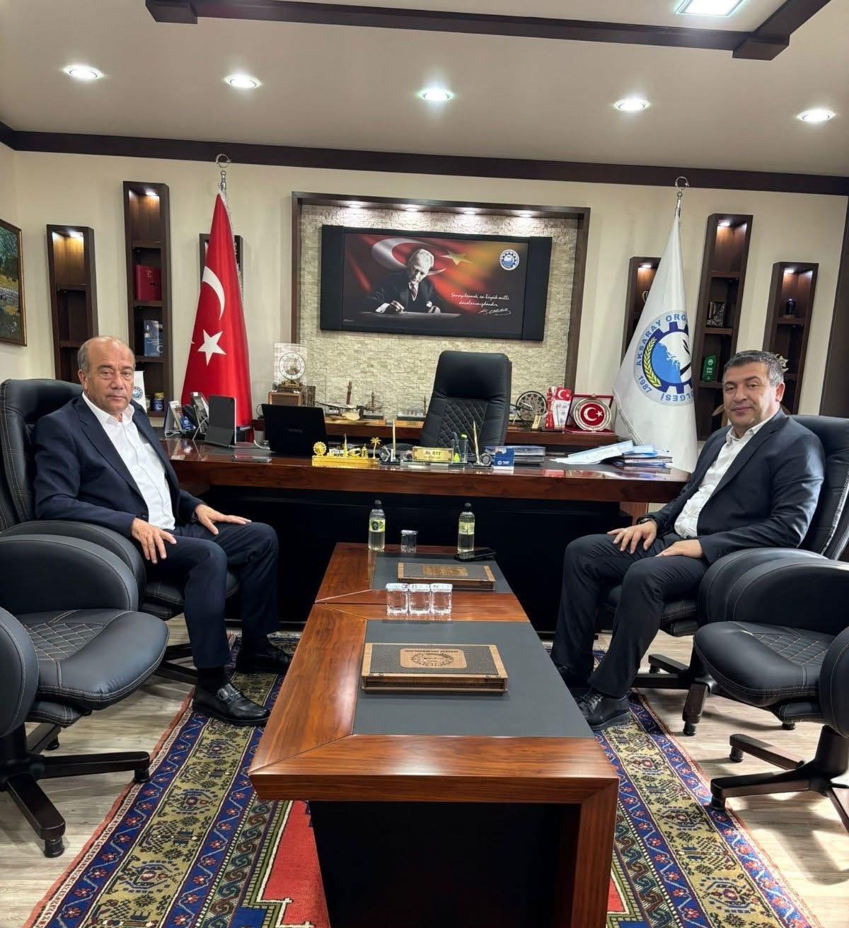Yenikent Belediye Başkanı Ali Altınsoy, Aksaray Organize Sanayi Bölgesi (OSB)