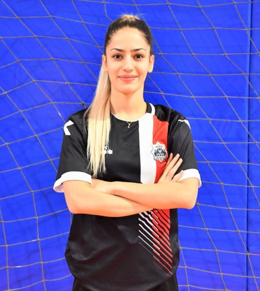 Türkiye Kadınlar Hentbol 1. Ligi’nde mücadele eden Aksaray Belediyespor’un sol