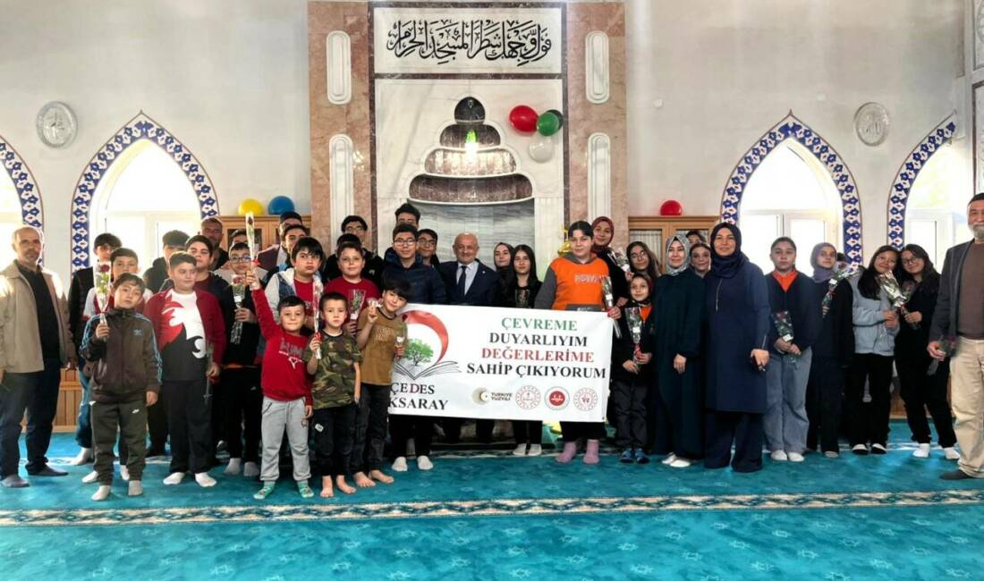 Aksaray İl Müftülüğü Gençlik Koordinatörlüğü tarafından organize edilen ÇEDES (Çevreme