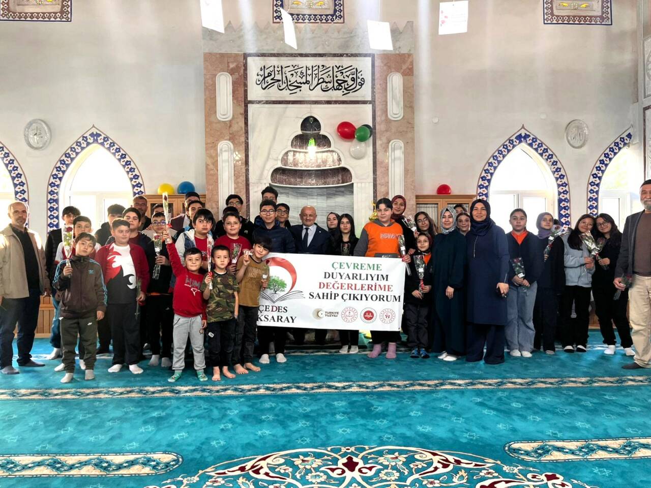 Aksaray İl Müftülüğü Gençlik Koordinatörlüğü tarafından organize edilen ÇEDES (Çevreme
