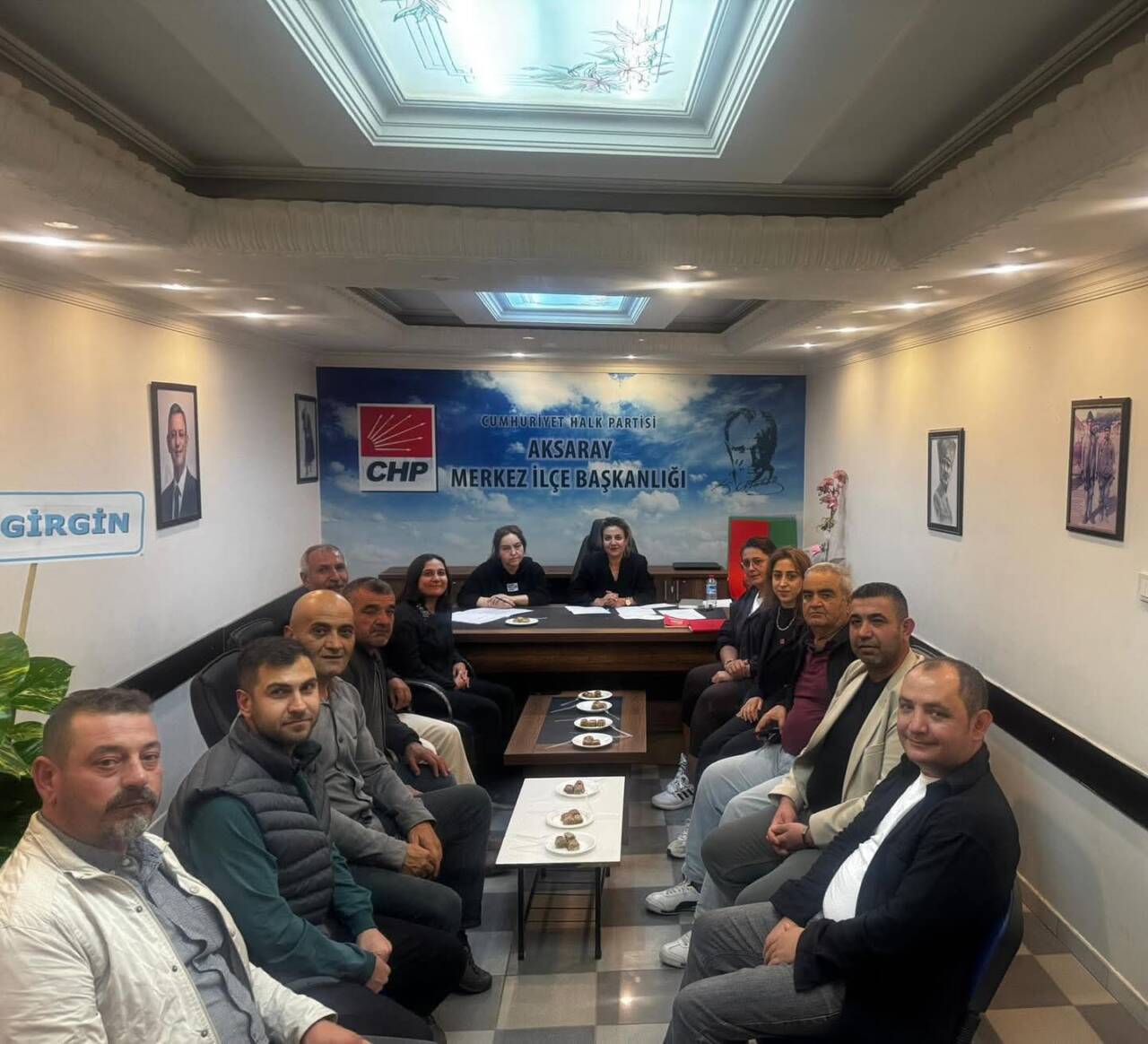 Cumhuriyet Halk Partisi Aksaray Merkez İlçe Başkanı Yasemin Turan Özdemir,