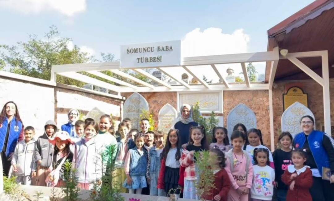 Aksaray Gençlik Merkezi, Çağlayan Köyü İlkokulu öğrencilerini ağırladı. Minik misafirler;