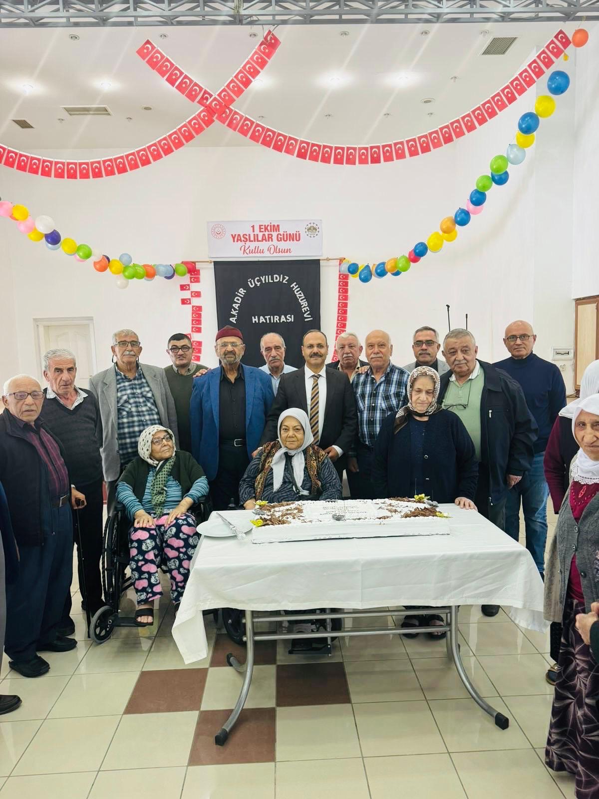 1 Ekim Dünya Yaşlılar Günü kapsamında Aksaray Aile ve Sosyal