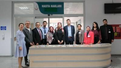 Aksaray Eğitim ve Araştırma Hastanesi’nde, Hasta Hakları Günü dolayısıyla bilgilendirme