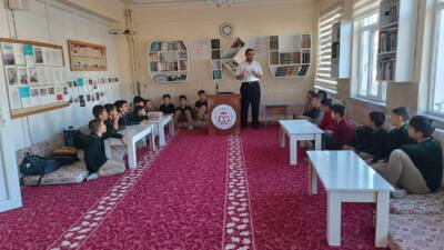 Eskil Halk Eğitim Merkezi organizasyonunda, “Çevreme Duyarlıyım Değerlerime Sahip Çıkıyorum”