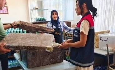 Aksaray Tarım ve Orman İl Müdürlüğü Gıda Kontrol Görevlileri, vatandaşların