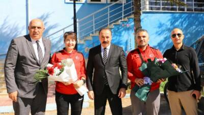 Aksatalı milli sporcu Halime Yıldız, Aksaray Gençlik Spor İl Müdürlüğü