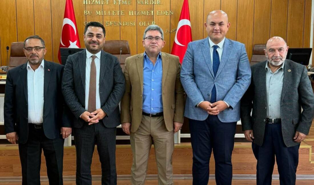 Aksaray İl Genel Meclis Başkanı Latif Ağır, Ağaçören Kaymakamı Metin
