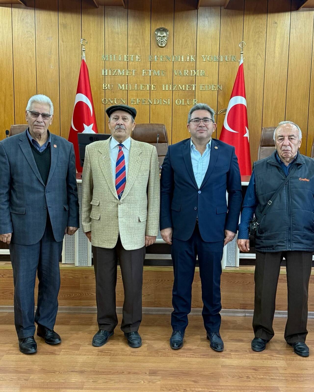 Aksaray İl Genel Meclis Başkanı Latif Ağır, Türkiye Muharip Gaziler