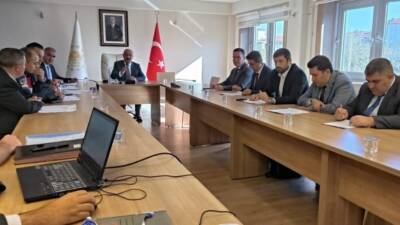 Aksaray’da İl Mera Komisyonu Toplantısı, Vali Yardımcısı Hakan Kılınçkaya başkanlığında