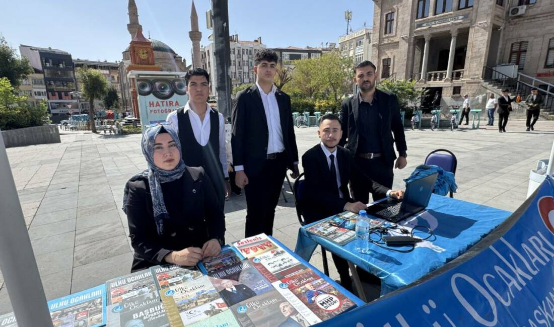 Aksaray Ülkü Ocakları, Aksaray 15 Temmuz Milli İrade Meydanı’nda stant