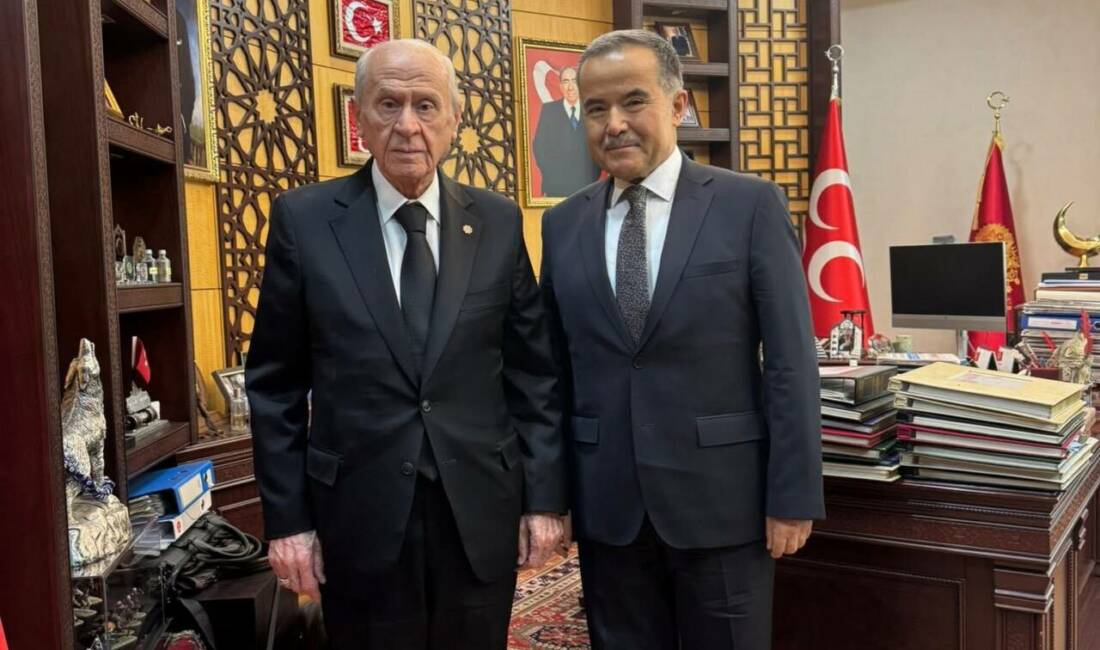 AK Parti Aksaray Milletvekili Cengiz Aydoğdu, MHP Genel Başkanı Devlet