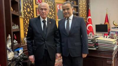 AK Parti Aksaray Milletvekili Cengiz Aydoğdu, MHP Genel Başkanı Devlet