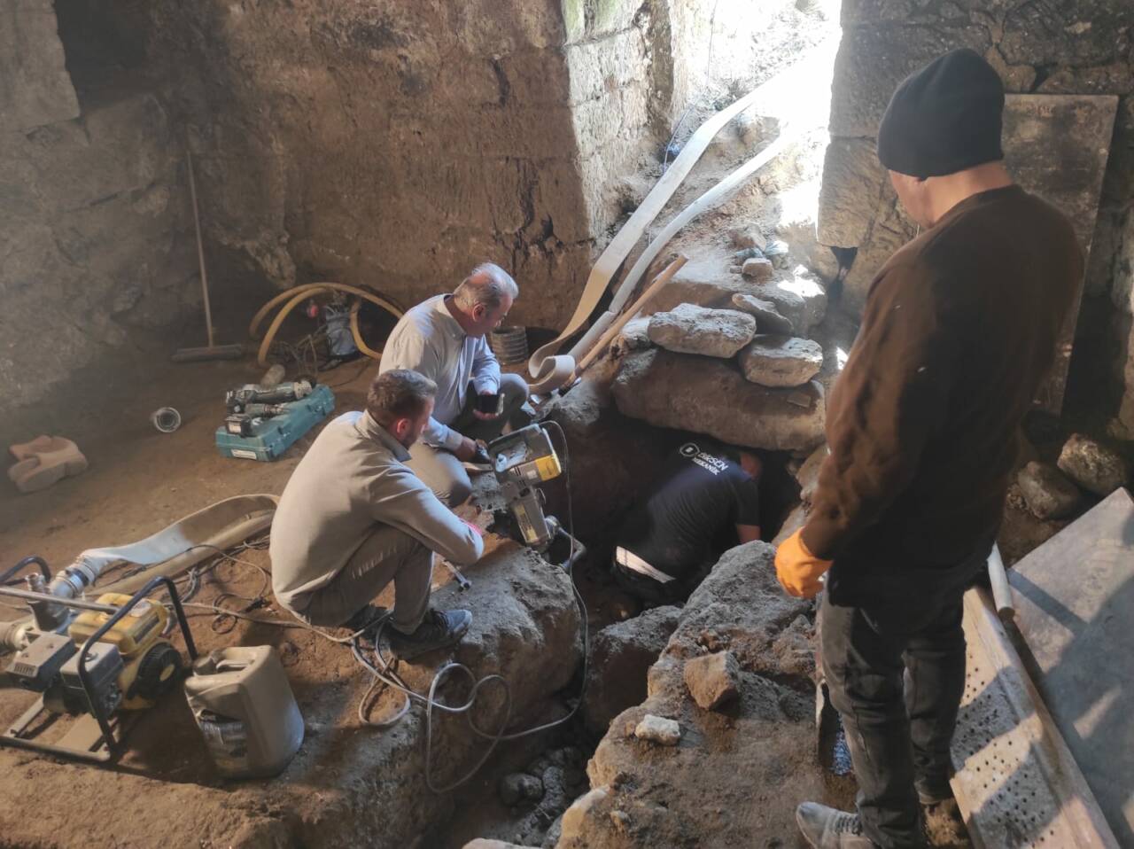Güzelyurt Belediyesi tarafından yürütülen Aşağı Mahalle Irmak Düzenleme Projesi kapsamında,