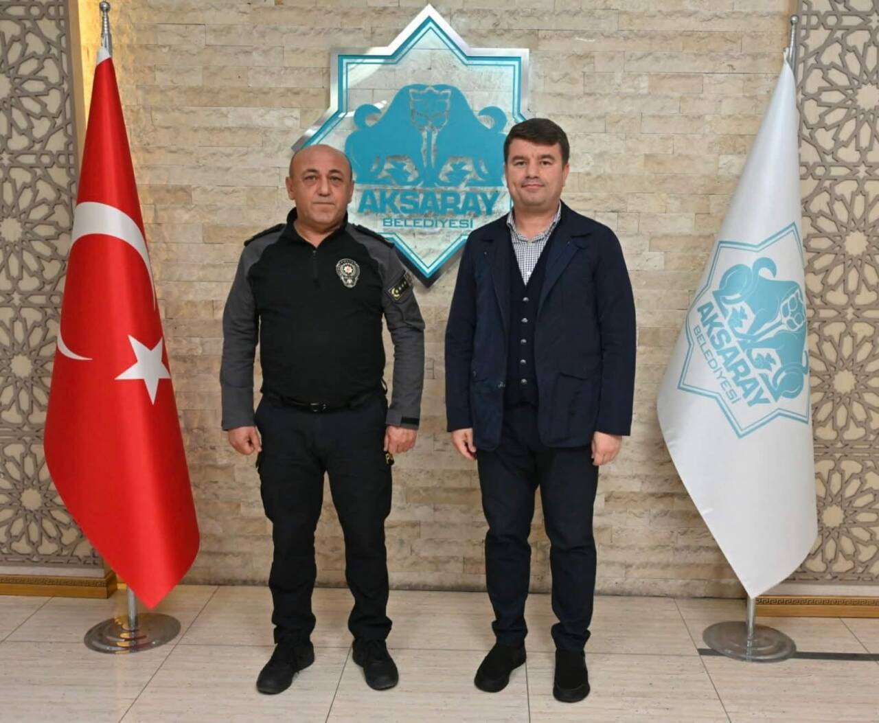 Aksaray İl Emniyet Müdürü Bekir Demir, Aksaray Belediye Başkanı Dr.