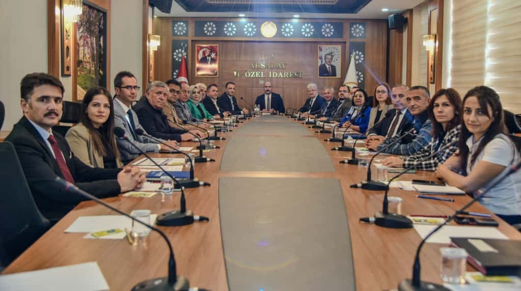 Aksaray’da İl İstihdam ve Mesleki Eğitim Kurulu toplantısı, Vali Yardımcısı