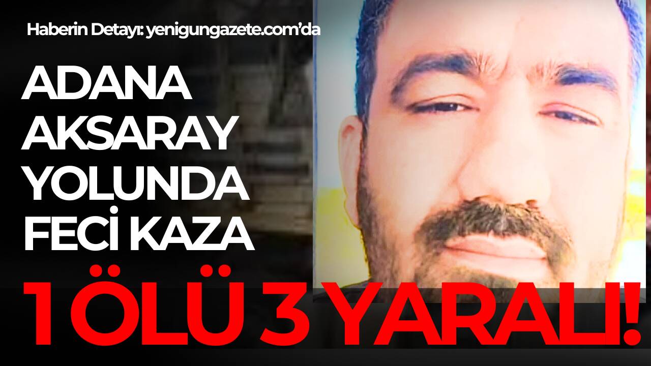 Adana-Aksaray kara yolunun Ereğli ilçesine bağlı Zengen mevkisinde meydana gelen