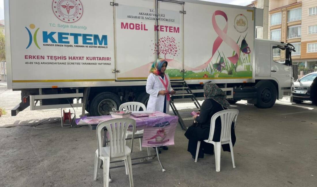 Aksaray İl Sağlık Müdürlüğü, Meme Kanseri Farkındalık Ayı dolayısıyla Hanımeli