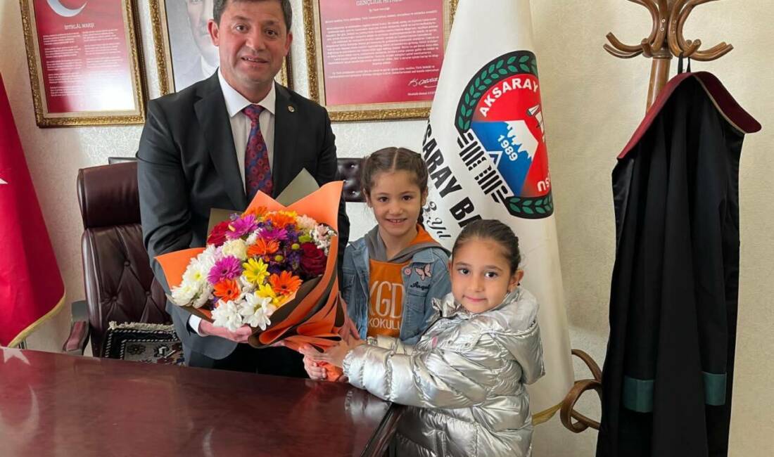 Aksaray Barosu, Kamber Gülüzar Demir İlkokulu 2-D sınıfı öğrencilerini ağırladı.