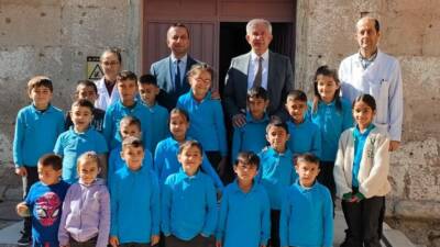 Aksaray İl Millî Eğitim Müdürü Metin Alpaslan ve Güzelyurt İlçe