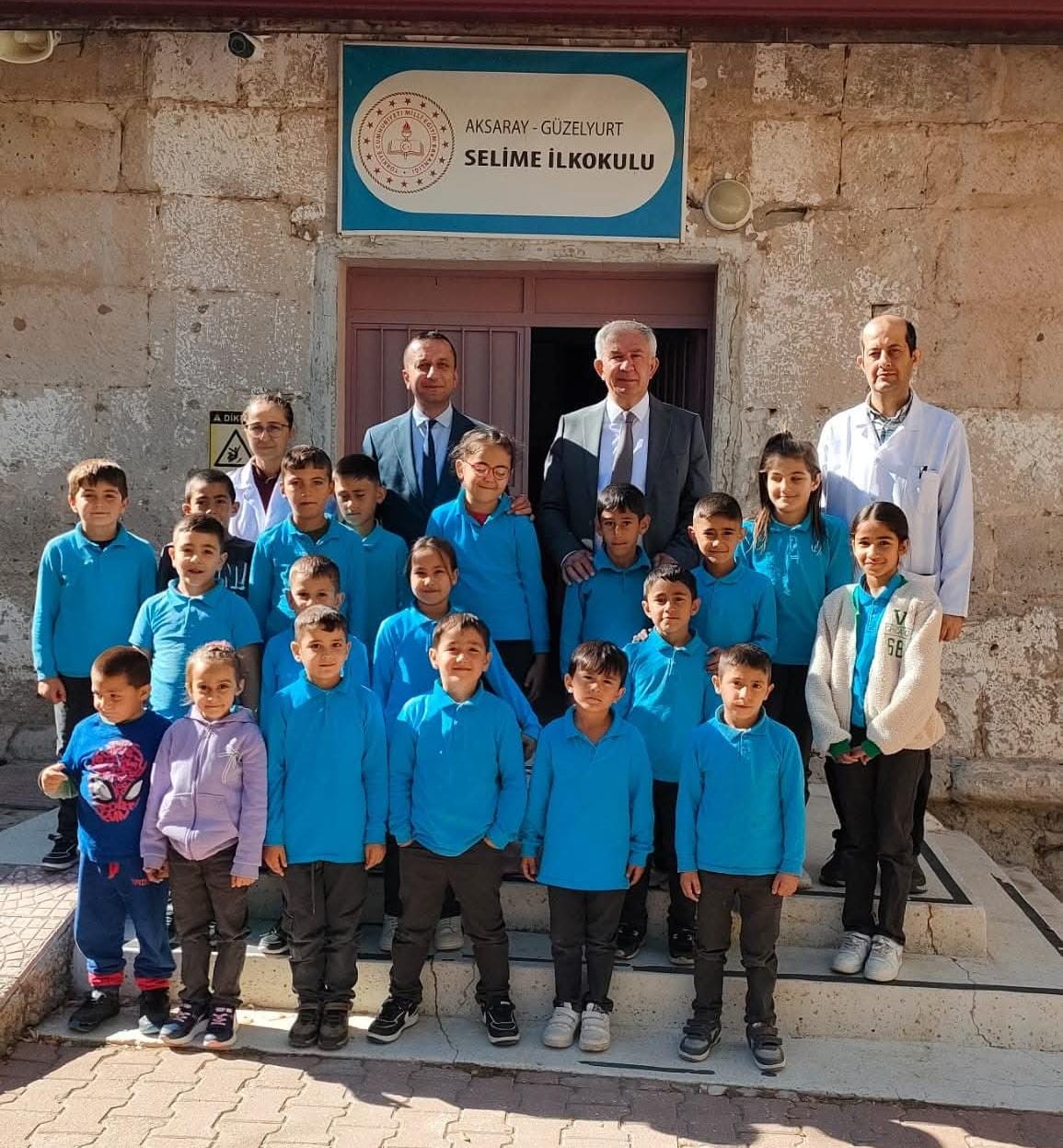 Aksaray İl Millî Eğitim Müdürü Metin Alpaslan ve Güzelyurt İlçe