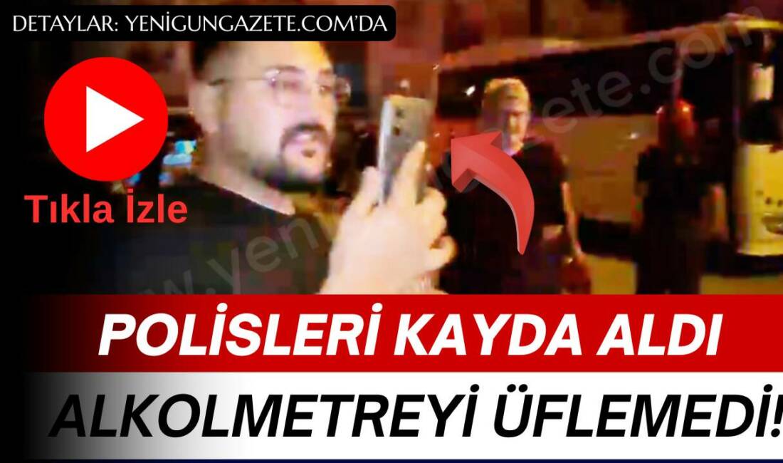 Şamlı Mahallesi’nde durdurulan sürücü alkolmetreyi üflemedi, hastanede 2.79 promil çıktı,