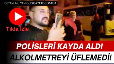 Şamlı Mahallesi’nde durdurulan sürücü alkolmetreyi üflemedi, hastanede 2.79 promil çıktı,